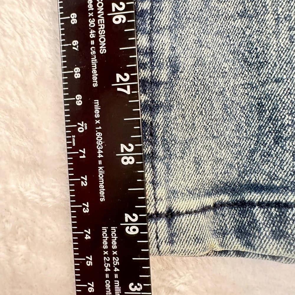 Rocawear Skinny‎ Jeans Mens 34x32 Blue Acid Wash Stretch Denim Streetwear - Picture 12 of 16